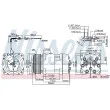 NISSENS 899928 - Compresseur, climatisation
