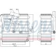 Evaporateur climatisation NISSENS [92022]