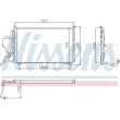 Condenseur, climatisation NISSENS [94007]