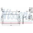 Condenseur, climatisation NISSENS [940621]