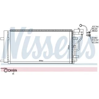 NISSENS 941131 - Condenseur, climatisation