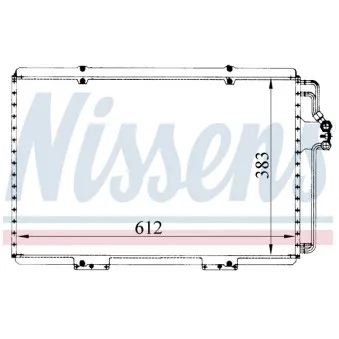 Condenseur, climatisation NISSENS 94133