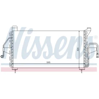 NISSENS 94436 - Condenseur, climatisation