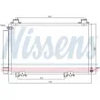 Condenseur, climatisation NISSENS [94516]