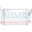 Condenseur, climatisation NISSENS [94812]