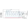 NISSENS 95095 - Filtre déshydratant, climatisation