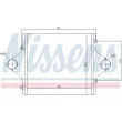 Intercooler, échangeur NISSENS [96964]