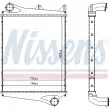 Intercooler, échangeur NISSENS [96966]