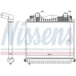 Intercooler, échangeur NISSENS [97048]