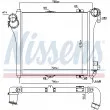 NISSENS 97075 - Intercooler, échangeur