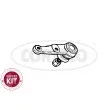 CORTECO 49395990 - Rotule de suspension avant gauche