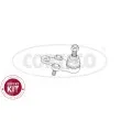 CORTECO 49395999 - Rotule de suspension avant gauche