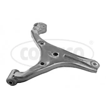 Triangle ou bras de suspension (train avant) CORTECO 49397333 pour HYUNDAI ACCENT 1.4 GL - 97cv