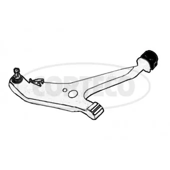 Triangle ou bras de suspension (train avant) CORTECO OEM 5450050J10