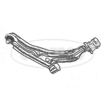 Triangle ou bras de suspension (train avant) CORTECO OEM 5450050A00