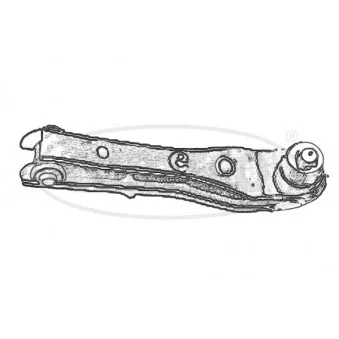 CORTECO 49397495 - Triangle ou bras de suspension (train avant)