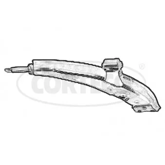 Triangle ou bras de suspension (train avant) CORTECO 49397497