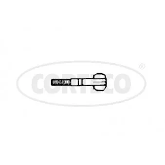 CORTECO 49401233 - Rotule de barre de connexion avant droit