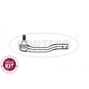 Rotule de barre de connexion avant droit CORTECO OEM 53540S30005