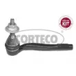CORTECO 49421709 - Rotule de barre de connexion avant droit