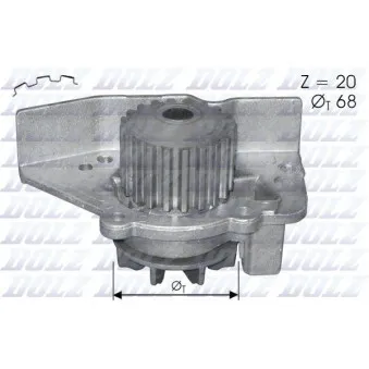 Pompe à eau DOLZ C118