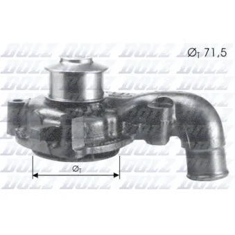 Pompe à eau DOLZ F165