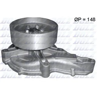 Pompe à eau DOLZ R612 pour VOLVO FH II 540 - 540cv