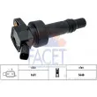 FACET 9.6511 - Bobine d'allumage