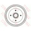 TRW DB4029 - Tambour de frein