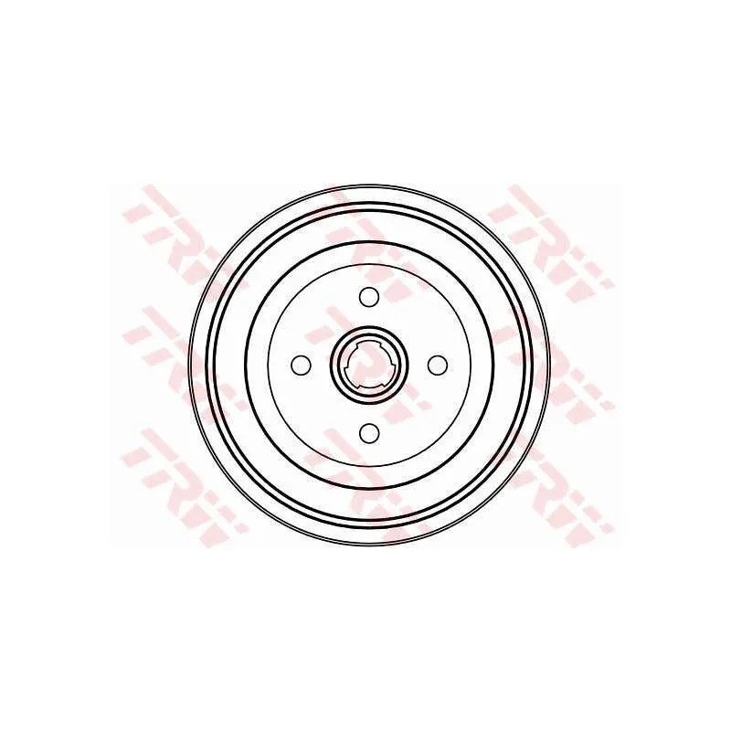 Tambour de frein TRW DB4088 - Visuel 1