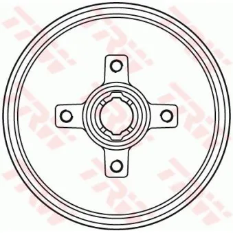 Tambour de frein TRW OEM 90425920