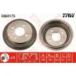 Tambour de frein TRW [DB4175]