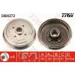 TRW DB4272 - Tambour de frein