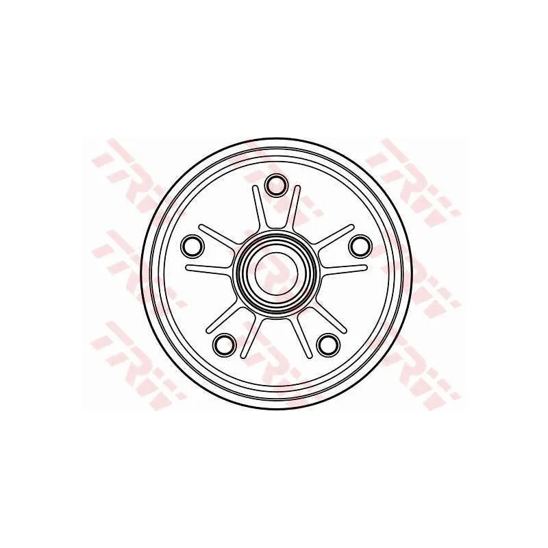 Tambour de frein TRW DB4280 - Visuel 1