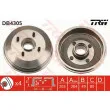 TRW DB4305 - Tambour de frein