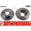 TRW DF1016 - Jeu de 2 disques de frein avant