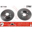 TRW DF1120 - Jeu de 2 disques de frein avant