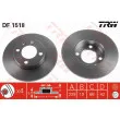 TRW DF1518 - Jeu de 2 disques de frein avant