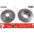 TRW DF1609 - Jeu de 2 disques de frein avant
