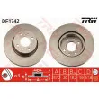 TRW DF1742 - Jeu de 2 disques de frein avant