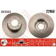 Jeu de 2 disques de frein avant TRW [DF2555]