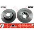 TRW DF2601 - Jeu de 2 disques de frein avant