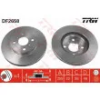 TRW DF2658 - Jeu de 2 disques de frein avant