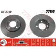 TRW DF2780 - Jeu de 2 disques de frein avant