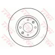 TRW DF2796 - Jeu de 2 disques de frein avant