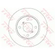 TRW DF4131 - Jeu de 2 disques de frein avant