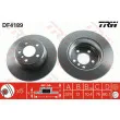 TRW DF4189 - Jeu de 2 disques de frein arrière