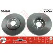 TRW DF4202 - Jeu de 2 disques de frein avant