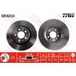 TRW DF4233 - Jeu de 2 disques de frein avant