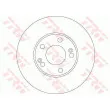 TRW DF4291 - Jeu de 2 disques de frein avant
